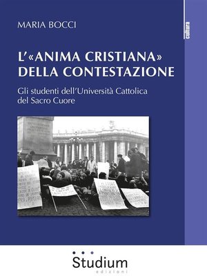 cover image of L'«anima cristiana» della contestazione